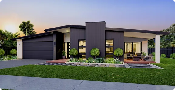 Awhitu Peninsula Lot 15 home, front exterior